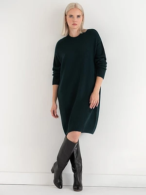 Crewneck Sweater Dress