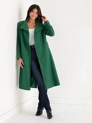 Wool Wrap Coat