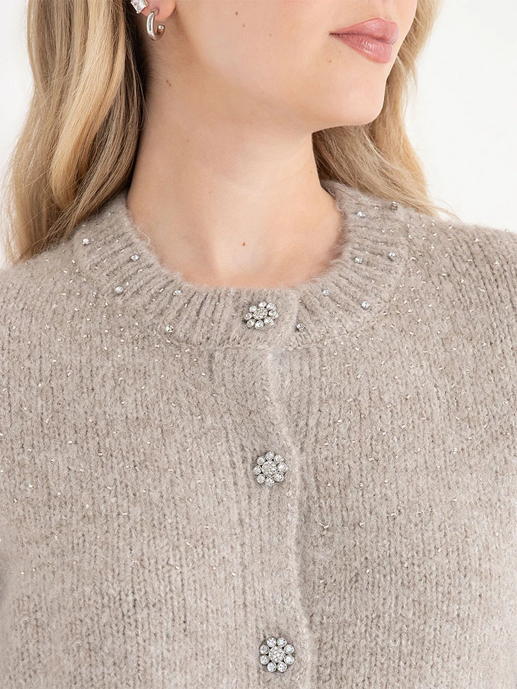 Jewel Detail Cardigan