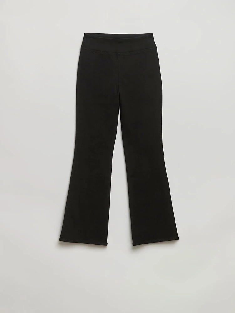 Marlow Pull-On Crop Bootcut Jeans