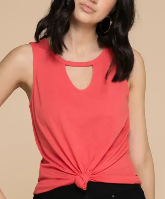 Cut-Out Tank Top