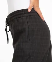 Luxe Ponte Tapered Drawstring Pant