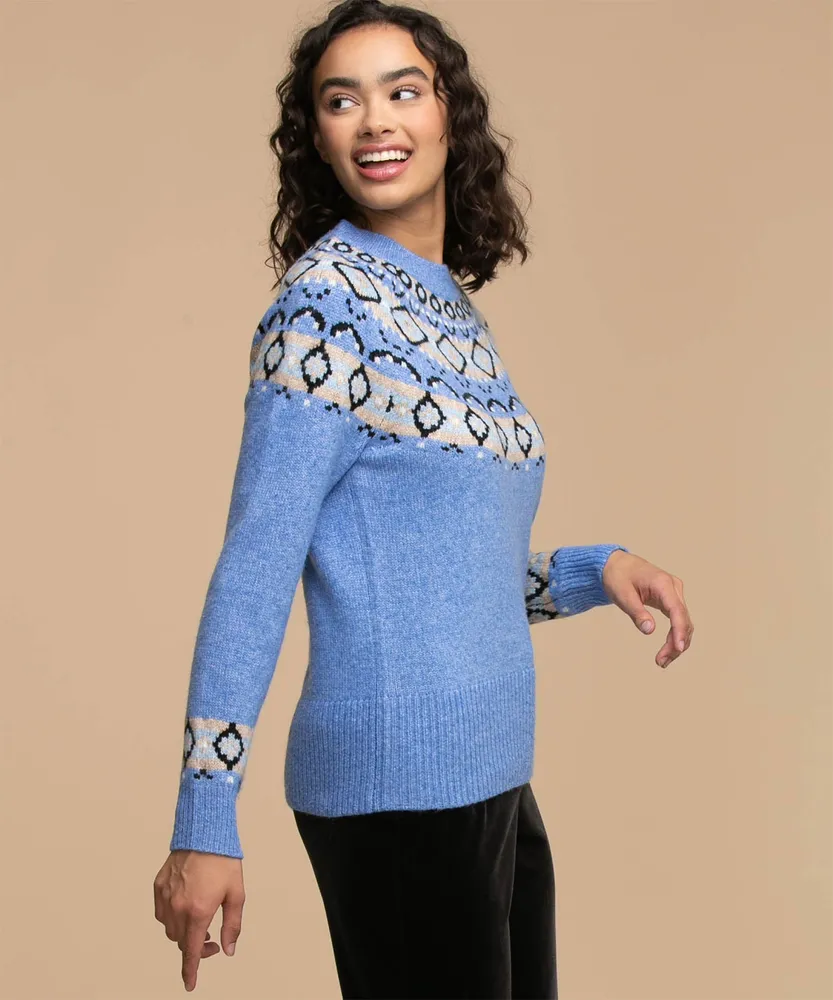 Fair Isle Pullover Sweater