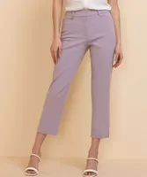 Straight Skimmer Sateen Pant