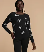 Snowflake Pullover Sweater