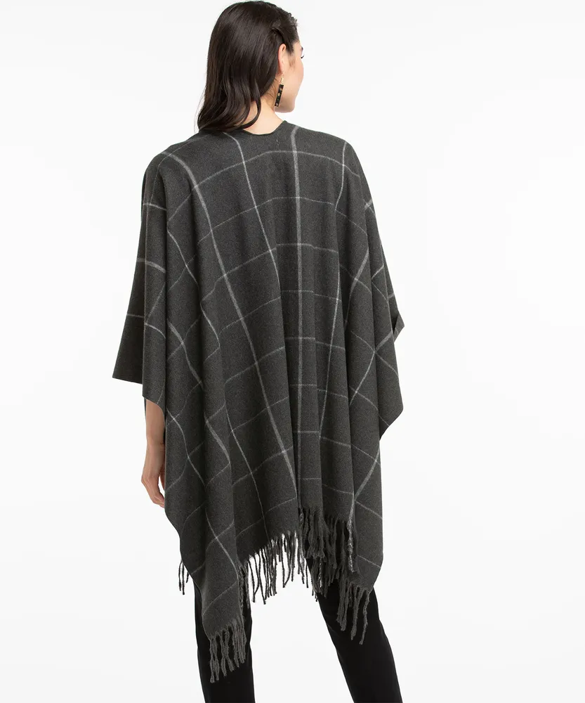 Super Soft Fringed Ruana