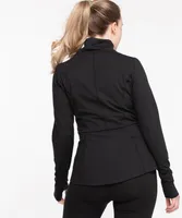 Zipper Front Activewear Jacket