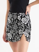 Viscose Linen Skort