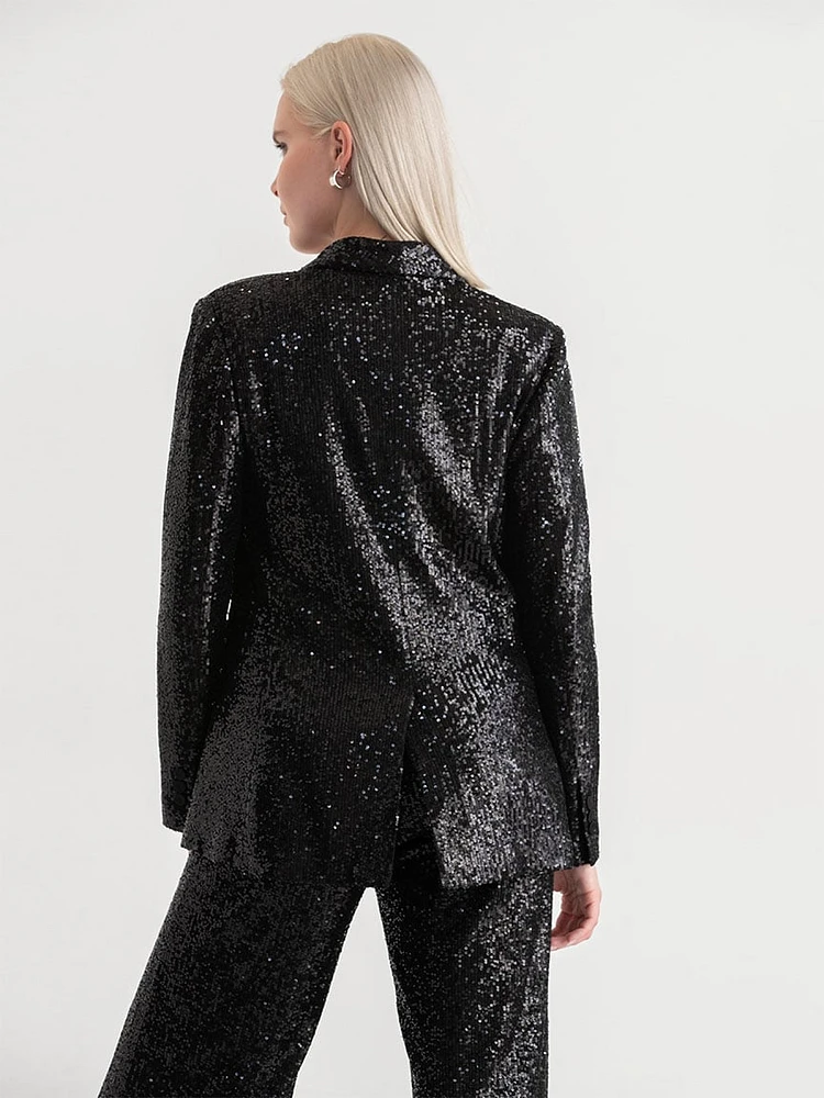 Sequin Blazer