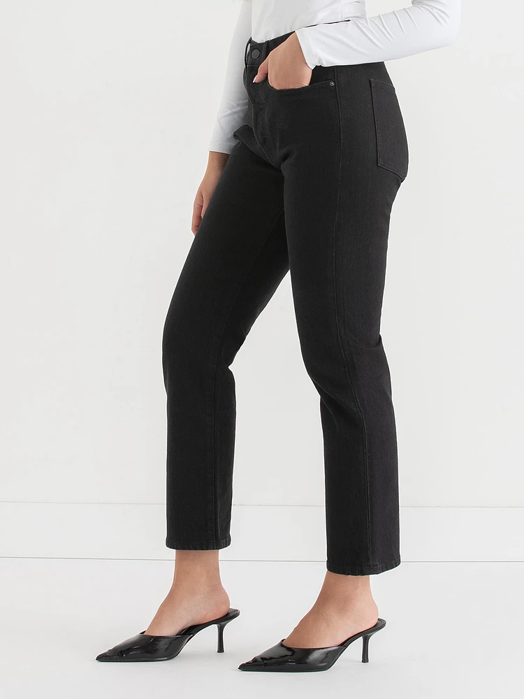 Sloane Straight Ankle Jeans