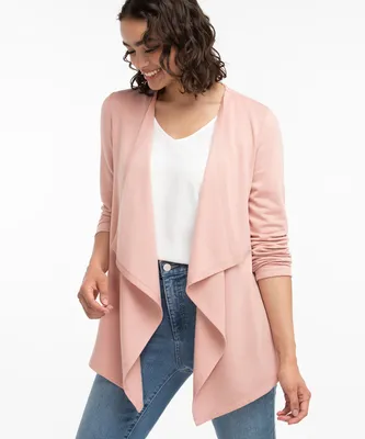 Drape Front Cardigan