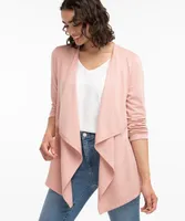 Drape Front Cardigan