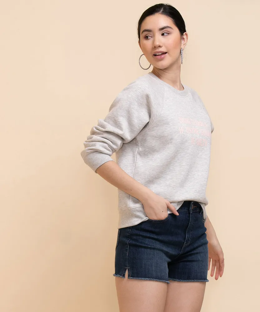 Long Sleeve Raglan Sweatshirt