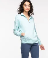 Half-Zip French Terry Sweatshirt