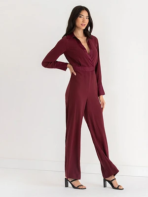 Crepette Wide Leg Jumpsuit