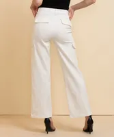 Wide-Leg Cargo Pant