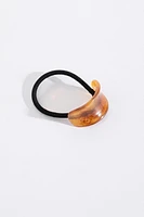 Tortoiseshell Accent Hair Tie