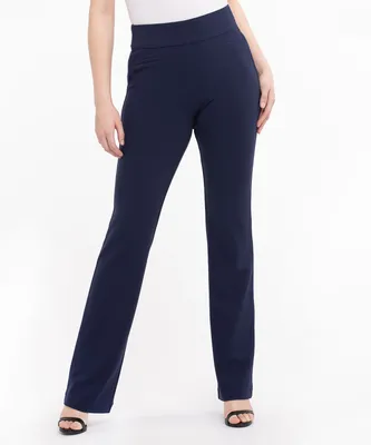 Scuba Crepe Bootcut Pull-On Pant