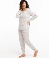 Winter Wishes Henley PJ Top