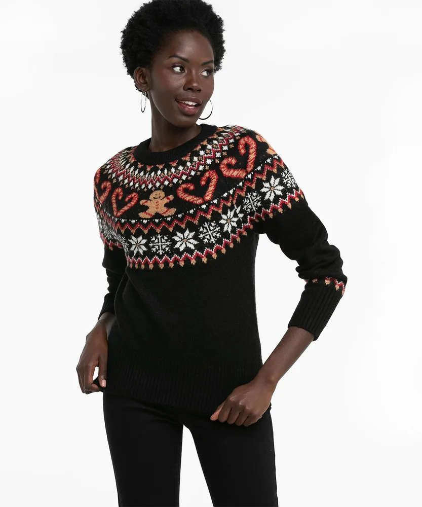 Gingerbread Pullover Sweater