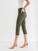 Harlow Skinny Capri Pant Microtwill