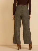 Maxwell Wide Leg Pant Plaid