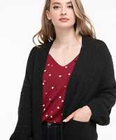 Bobble Sleeve Cardigan