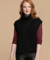 Femme By Design Cowl Neck Sweater Vest