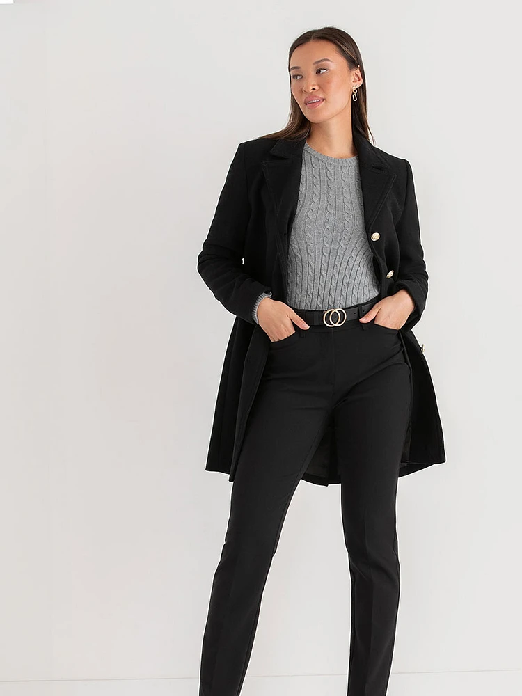 Pippa Fancy Wool Coat