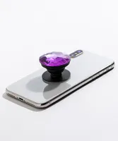 Purple Jewel Pop Socket