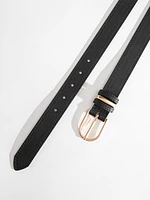 Classic Top Stitch Belt