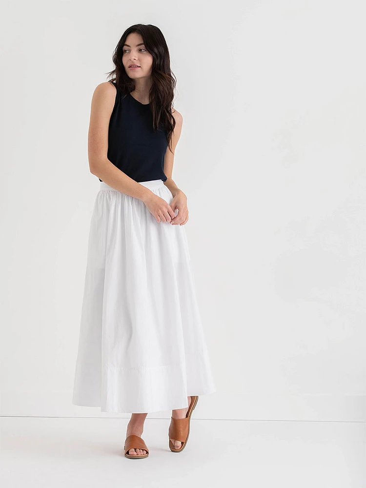 Poplin Full Skirt