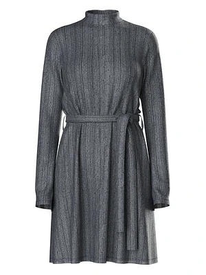 Dalilah Long Sleeve Turtleneck Dress