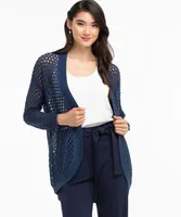 Open Stitch Cocoon Cardigan