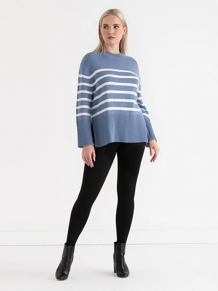 Striped Tunic Sweater