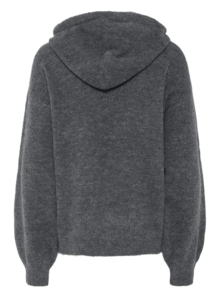 Piko Long Sleeve Knit Hoodie