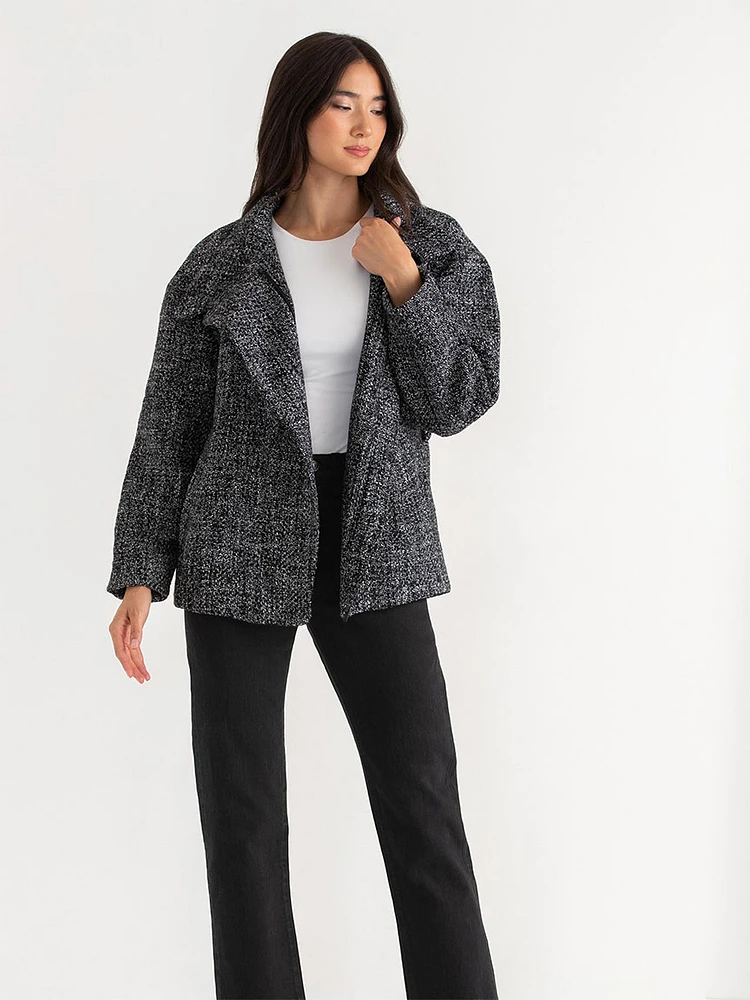 Brynn Wrap Wool Coat