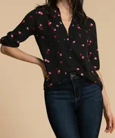 Patterned Collared Shirt