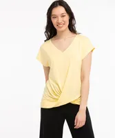 Eco-Friendly Twist Front Top