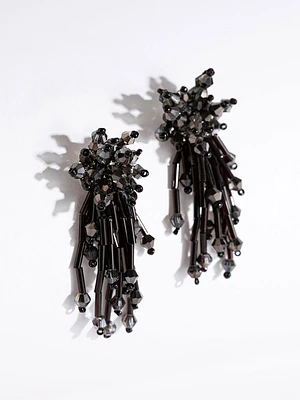 Beaded Burst Earrings