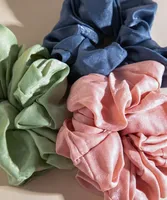 Oversized 3-Pack Satin Scrunchies