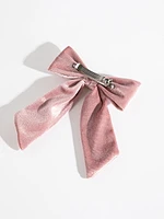 Bow Barrel Hair Clip