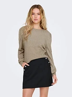 Katia Long Sleeve Textured Sweater