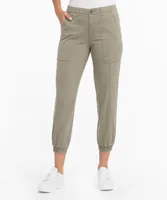 Vetiver Chino Utility Jogger