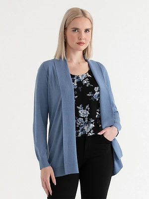 Cashmere Open Cardigan