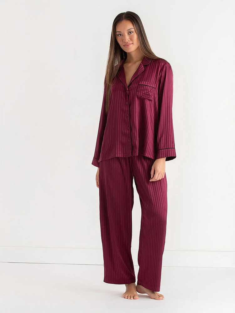 Classic Satin Pajama Set