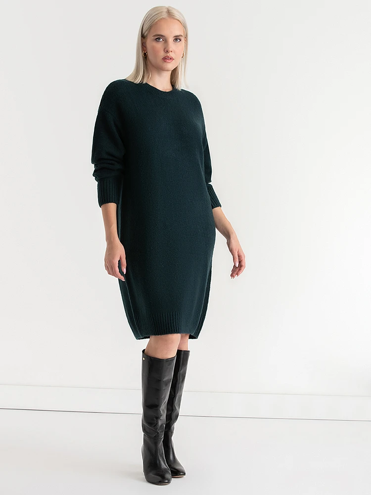 Crewneck Sweater Dress