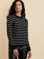 Striped Crewneck Sweater