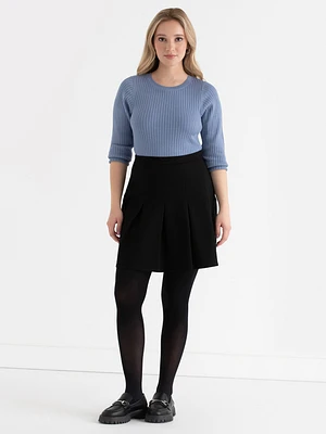 Flippy Pleated Mini Skirt