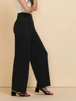 Maxwell Wide Leg Pleated Pant Luxe Tailored